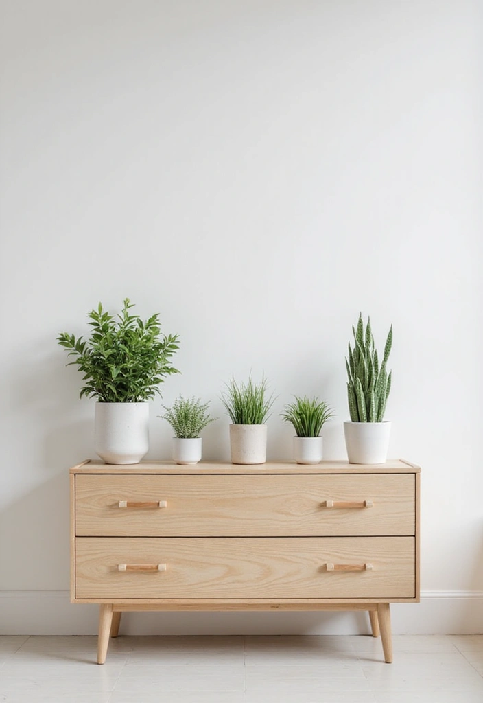 25 Bedroom Dresser Decor Ideas That Make the Room Feel Complete 2 25 Bedroom Dresser Decor Ideas That Make the Room Feel Complete - 1. The Power of Greenery