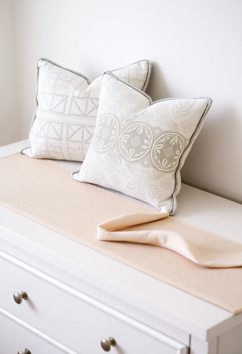 25 Bedroom Dresser Decor Ideas That Make the Room Feel Complete 24 25 Bedroom Dresser Decor Ideas That Make the Room Feel Complete - 23. Incorporate Textiles