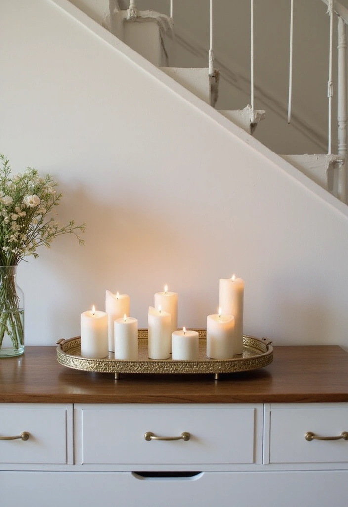 25 Bedroom Dresser Decor Ideas That Make the Room Feel Complete 6 25 Bedroom Dresser Decor Ideas That Make the Room Feel Complete - 5. Minimalist Candle Displays