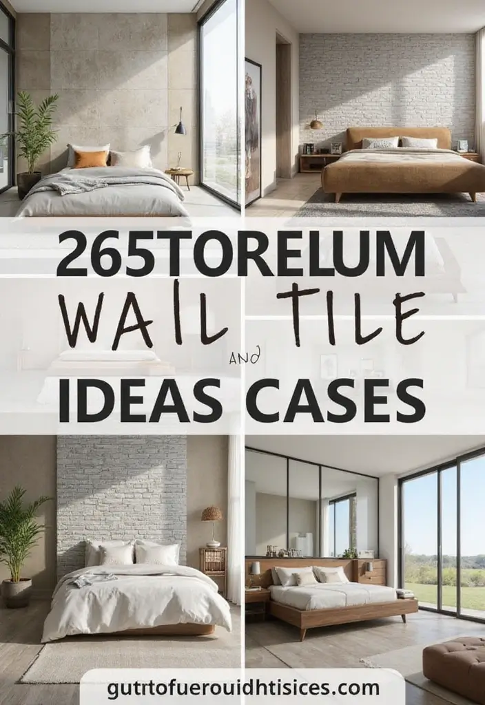 25 Bedroom Wall Tiles Ideas That Feel Modern and Elegant 27 25 Bedroom Wall Tiles Ideas That Feel Modern and Elegant - Conclusion
