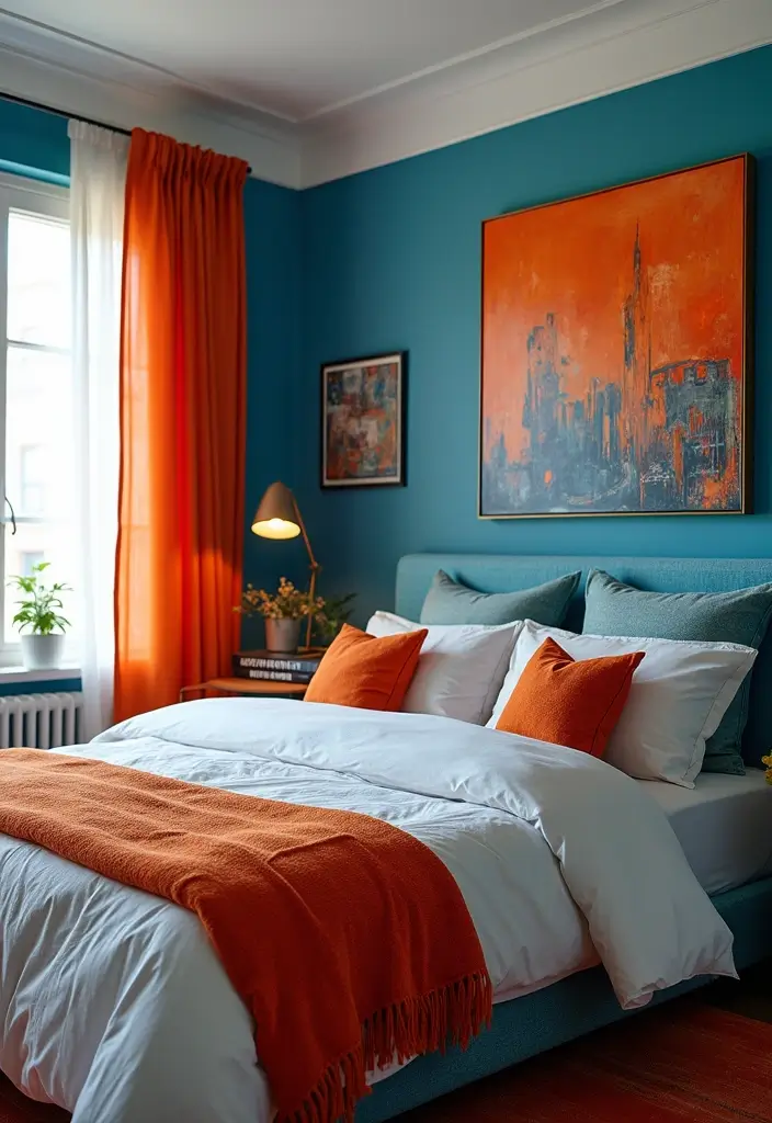 25 Blue and Orange Bedroom Ideas That Are Vibrant & Unexpected 27 25 Blue and Orange Bedroom Ideas That Are Vibrant & Unexpected - Conclusion