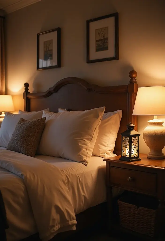 25 Cozy Bedroom Lighting Ideas That Set the Perfect Mood 16 25 Cozy Bedroom Lighting Ideas That Set the Perfect Mood - 15. Decorative Lanterns