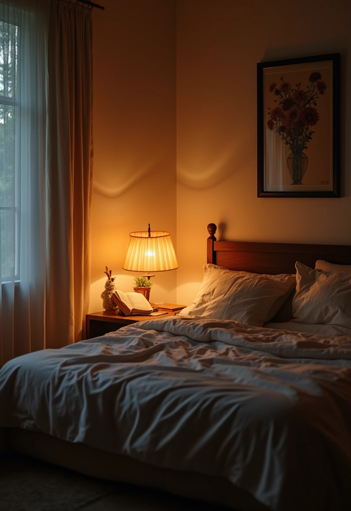 25 Cozy Bedroom Lighting Ideas That Set the Perfect Mood 9 25 Cozy Bedroom Lighting Ideas That Set the Perfect Mood - 8. Battery-Powered LED Lights