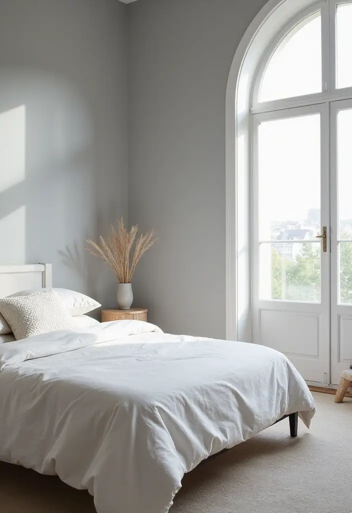 25 Grey Bedroom Ideas Aesthetic That Feel Calm & Minimalist 2 25 Grey Bedroom Ideas Aesthetic That Feel Calm & Minimalist - 1. Soft Grey Tones