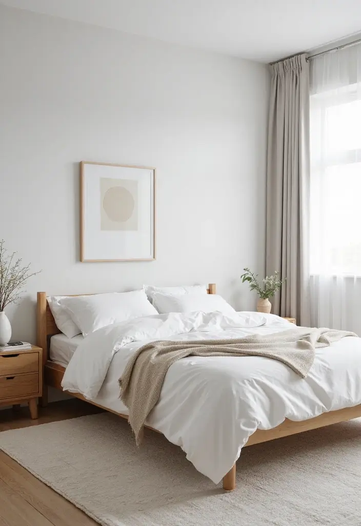 25 Grey Bedroom Ideas Aesthetic That Feel Calm & Minimalist 13 25 Grey Bedroom Ideas Aesthetic That Feel Calm & Minimalist - 12. Minimal Decor