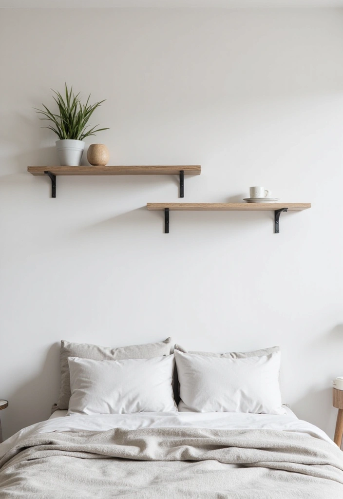 25 Grey Bedroom Ideas Aesthetic That Feel Calm & Minimalist 15 25 Grey Bedroom Ideas Aesthetic That Feel Calm & Minimalist - 14. Simple Wall Decor