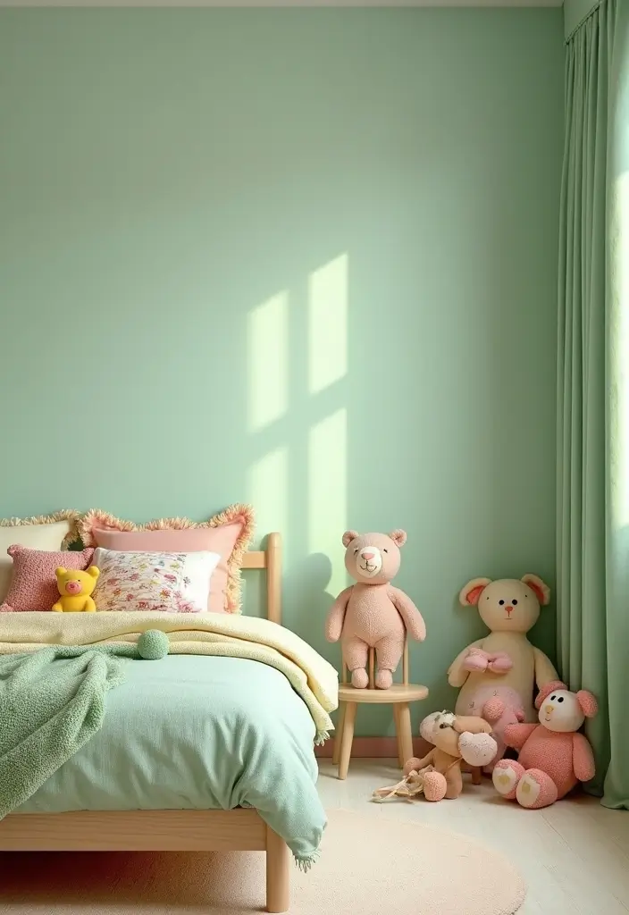 25 Kids Bedroom Ideas Shared Boy and Girl That Work Perfectly 2 25 Kids Bedroom Ideas Shared Boy and Girl That Work Perfectly - 1. Playful Color Palettes