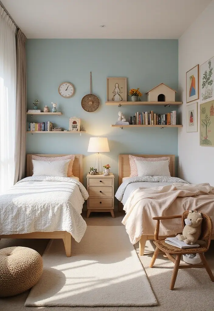 25 Kids Bedroom Ideas Shared Boy and Girl That Work Perfectly 16 25 Kids Bedroom Ideas Shared Boy and Girl That Work Perfectly - 15. Creative Play Zones
