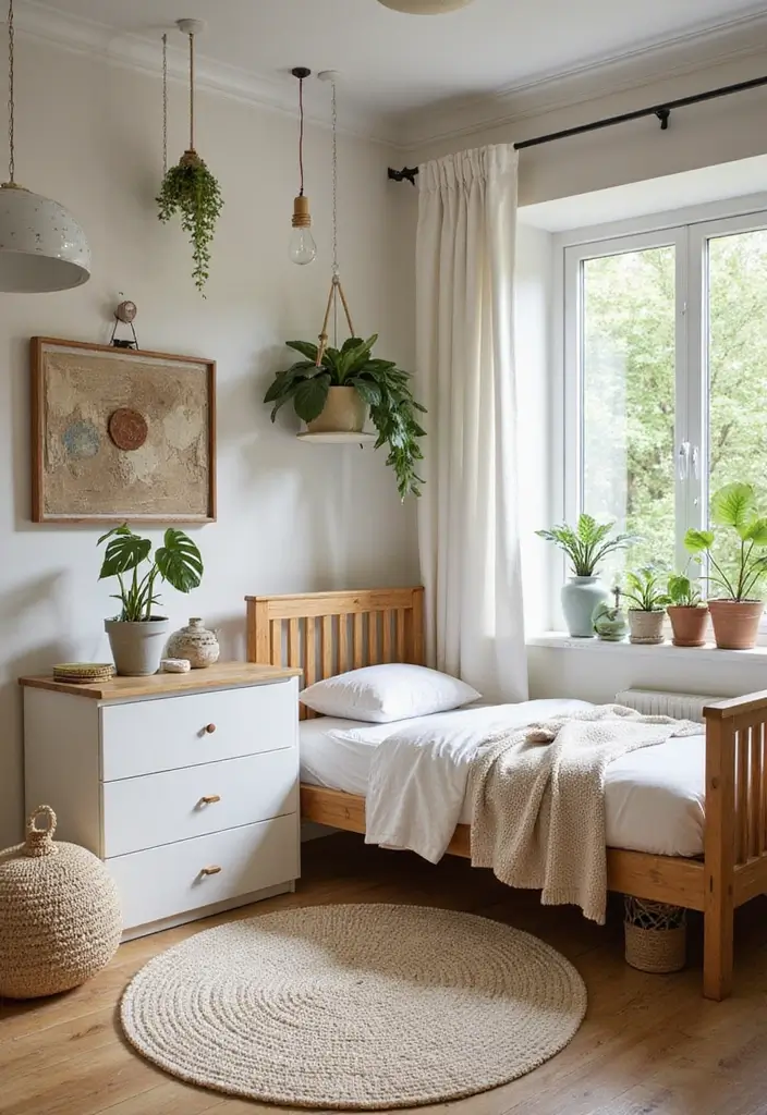 25 Kids Bedroom Ideas Shared Boy and Girl That Work Perfectly 17 25 Kids Bedroom Ideas Shared Boy and Girl That Work Perfectly - 16. Eco-Friendly Elements