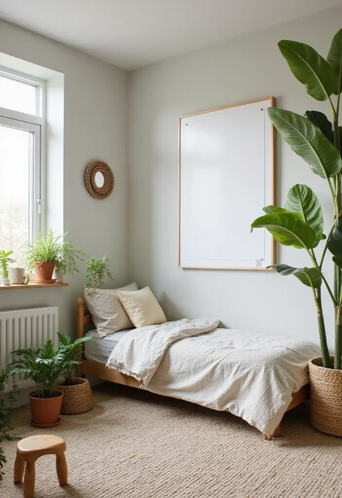25 Kids Bedroom Ideas Shared Boy and Girl That Work Perfectly 25 25 Kids Bedroom Ideas Shared Boy and Girl That Work Perfectly - 24. Indoor Plants for Fresh Air