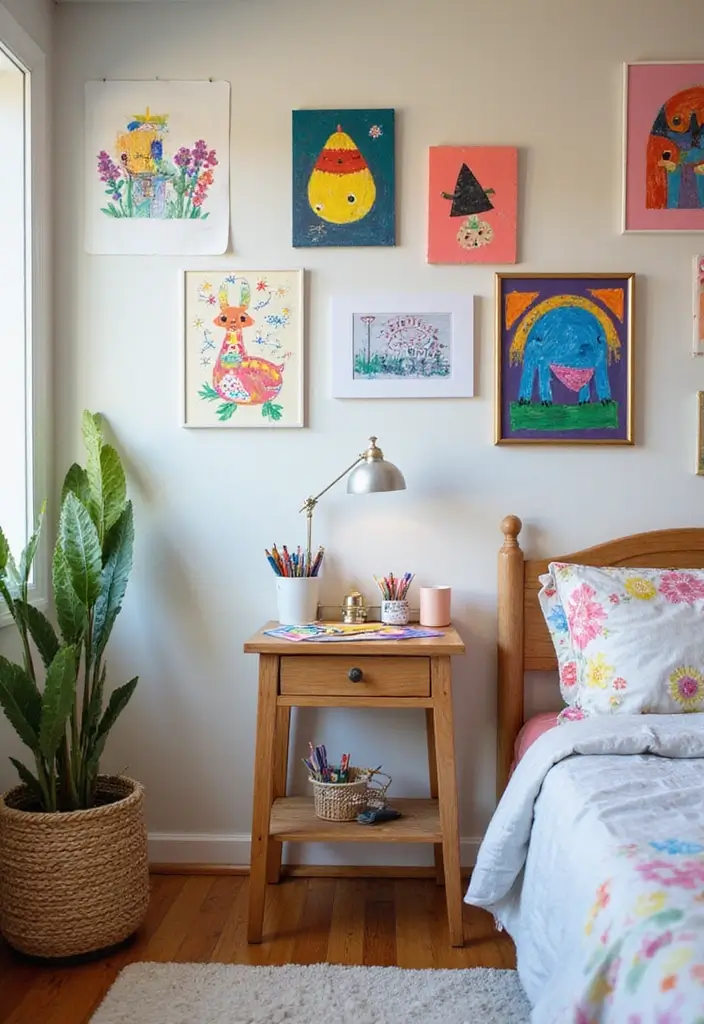25 Kids Bedroom Ideas Shared Boy and Girl That Work Perfectly 6 25 Kids Bedroom Ideas Shared Boy and Girl That Work Perfectly - 5. Arts & Crafts Corner