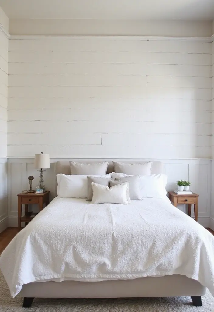 25 Neutral Bedroom Decor Ideas That Feel Cozy & Balanced 12 25 Neutral Bedroom Decor Ideas That Feel Cozy & Balanced - 11. Textured Wall Treatments