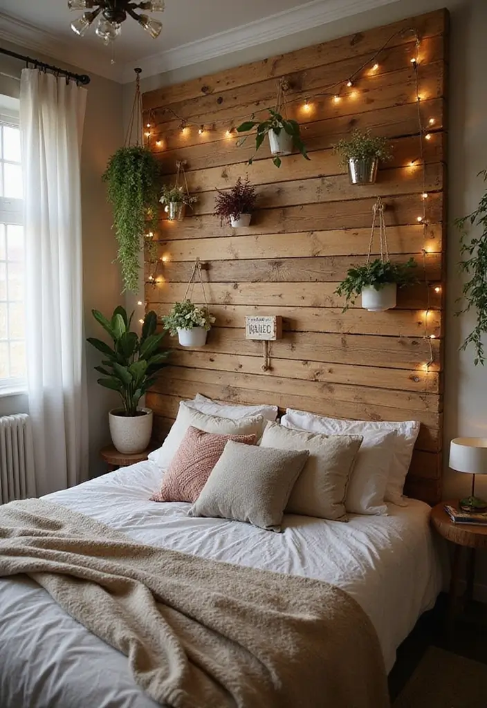 25 Room Divider Ideas Bedroom That Add Style & Privacy 4 25 Room Divider Ideas Bedroom That Add Style & Privacy - 3. DIY Pallet Wall