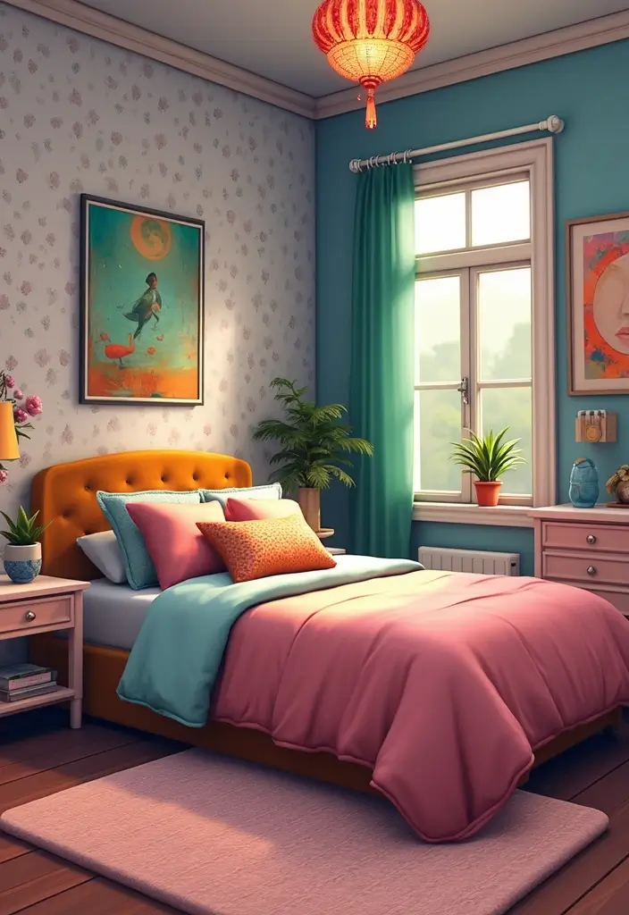25 Sims 4 Bedroom Ideas No CC That Look Totally Realistic 9 25 Sims 4 Bedroom Ideas No CC That Look Totally Realistic - 8. Artistic Expression