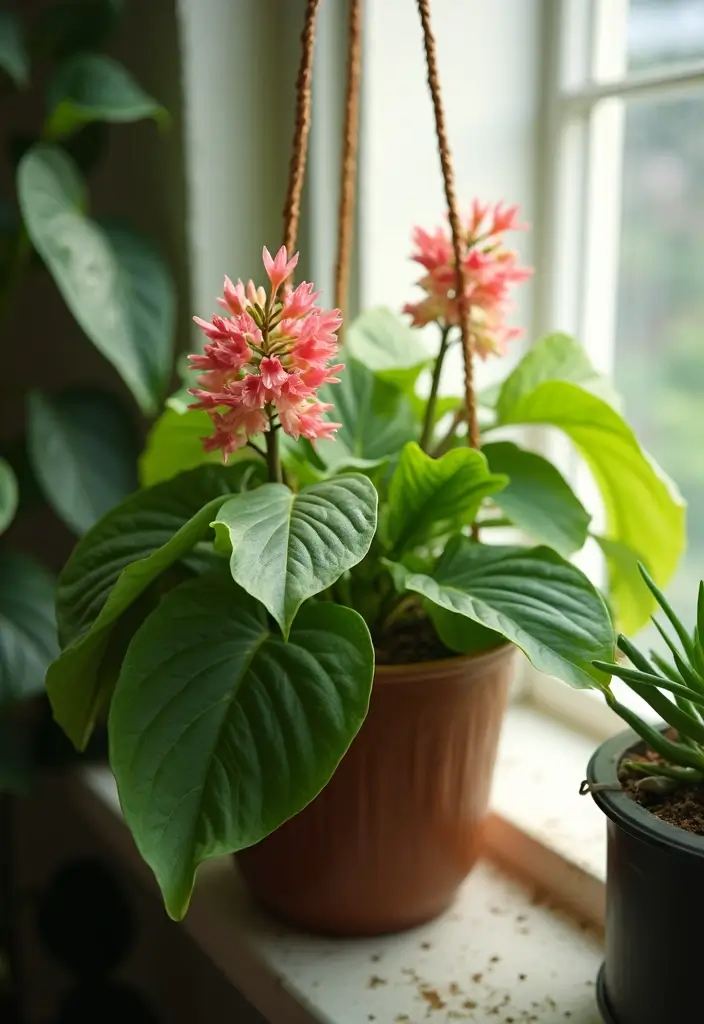 25 Vines in Bedroom Ideas That Bring Nature Indoors 5 25 Vines in Bedroom Ideas That Bring Nature Indoors - 4. Exquisite Hoya Plants