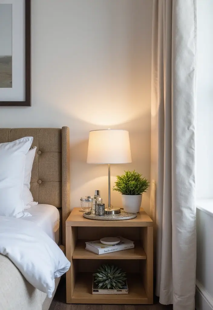 30 Affordable Bedroom Decor Ideas That Look Expensive on a Budget 14 30 Affordable Bedroom Decor Ideas That Look Expensive on a Budget - 13. Stylish Bedside Tables