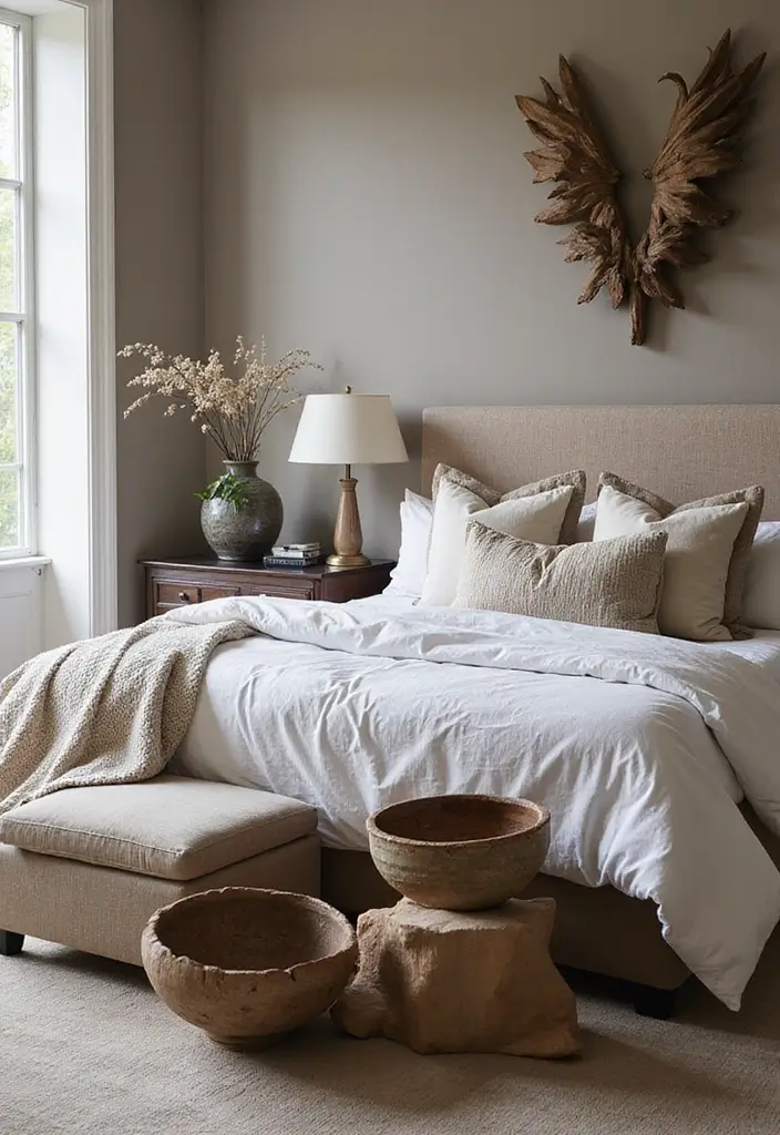 30 Affordable Bedroom Decor Ideas That Look Expensive on a Budget 24 30 Affordable Bedroom Decor Ideas That Look Expensive on a Budget - 23. Statement Bedroom Accessories