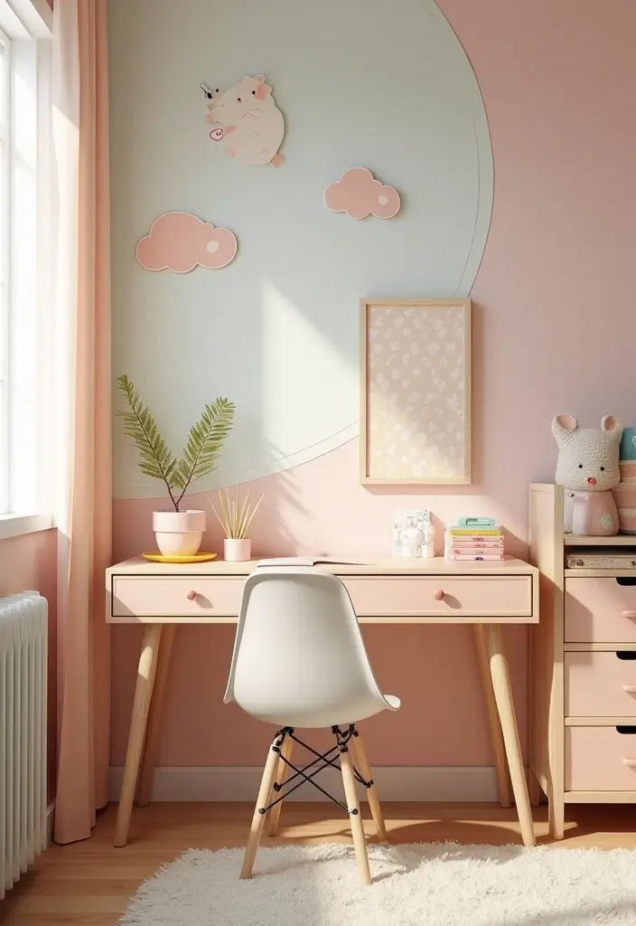 30 Animal Crossing Bedroom Ideas That Feel Wholesome & Aesthetic 14 30 Animal Crossing Bedroom Ideas That Feel Wholesome & Aesthetic - 13. Themed Desk Area