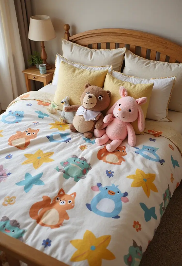 30 Animal Crossing Bedroom Ideas That Feel Wholesome & Aesthetic 3 30 Animal Crossing Bedroom Ideas That Feel Wholesome & Aesthetic - 2. Cozy Bedding Sets