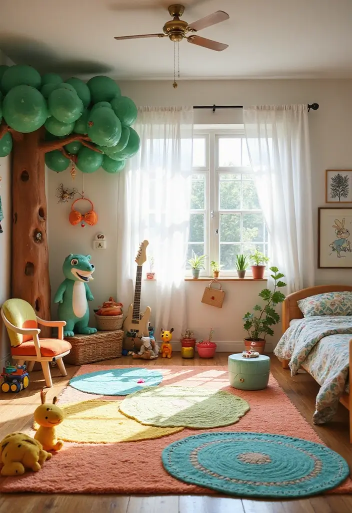 30 Animal Crossing Bedroom Ideas That Feel Wholesome & Aesthetic 26 30 Animal Crossing Bedroom Ideas That Feel Wholesome & Aesthetic - 25. Fantasy-Themed Play Area