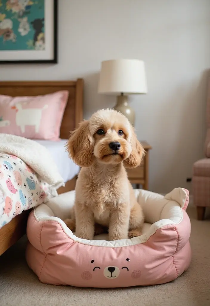 30 Animal Crossing Bedroom Ideas That Feel Wholesome & Aesthetic 28 30 Animal Crossing Bedroom Ideas That Feel Wholesome & Aesthetic - 27. Cozy Pet Bed