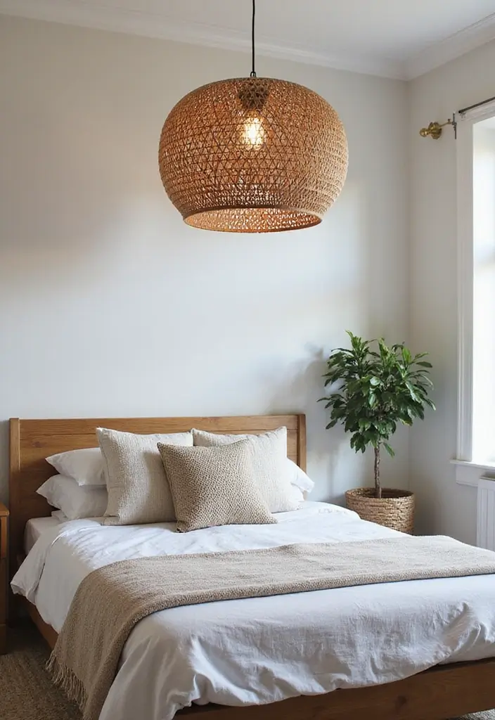 30 Bedroom Additions to House Ideas That Expand Comfort & Style 13 30 Bedroom Additions to House Ideas That Expand Comfort & Style - 12. Statement Lighting Fixtures