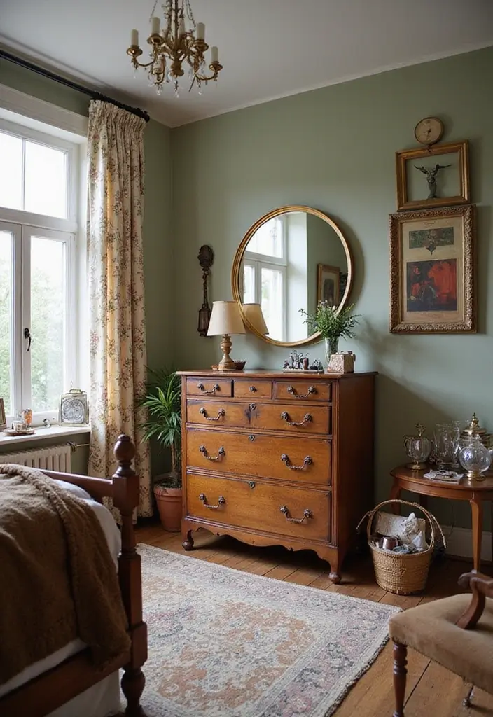 30 Bedroom Additions to House Ideas That Expand Comfort & Style 16 30 Bedroom Additions to House Ideas That Expand Comfort & Style - 15. Vintage Finds