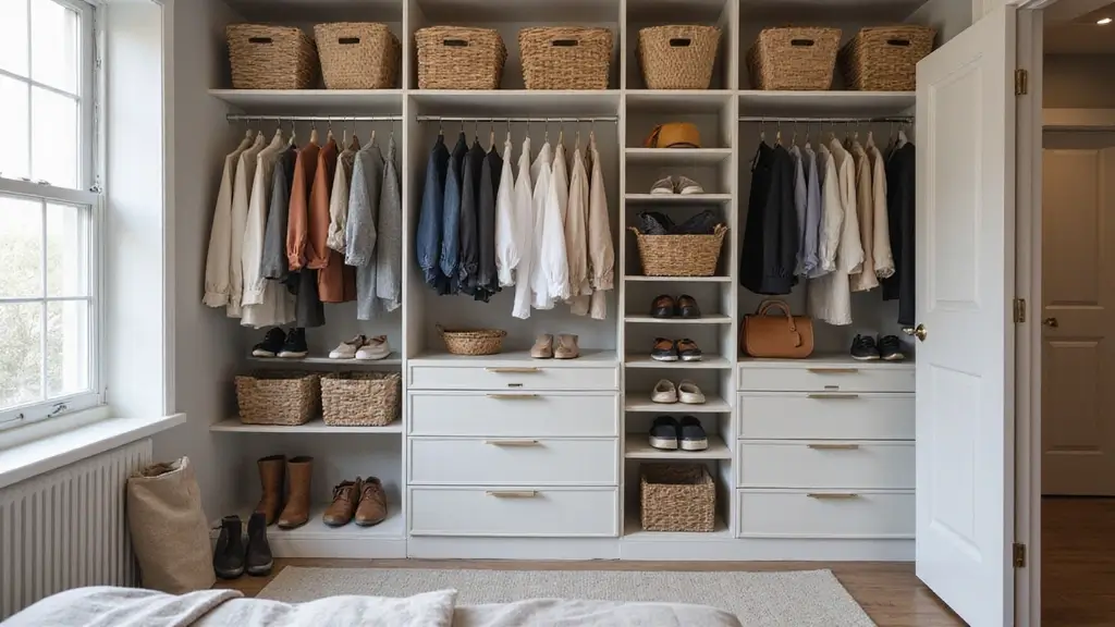 30 Bedroom Closet Organization Ideas That Keep Everything Neat
