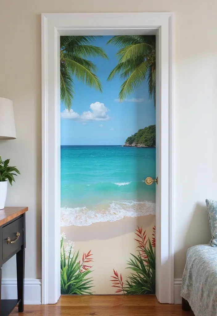 30 Bedroom Door Painting Ideas Creative & Unique 12 30 Bedroom Door Painting Ideas Creative & Unique - 11. Themed Designs