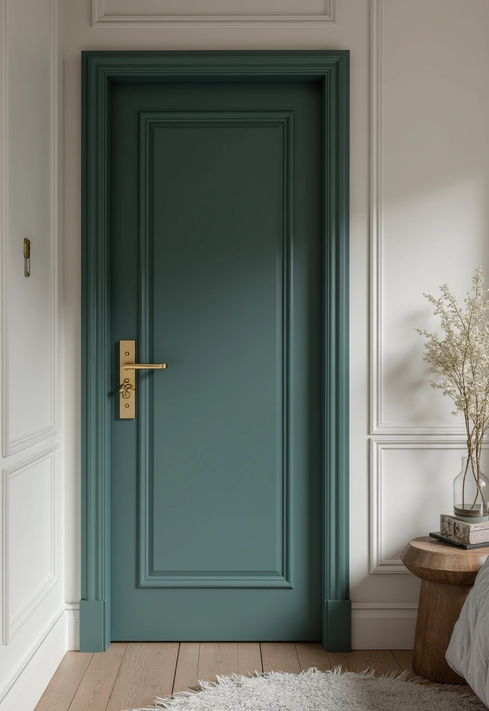 30 Bedroom Door Painting Ideas Creative & Unique 23 30 Bedroom Door Painting Ideas Creative & Unique - 22. Statement Hardware