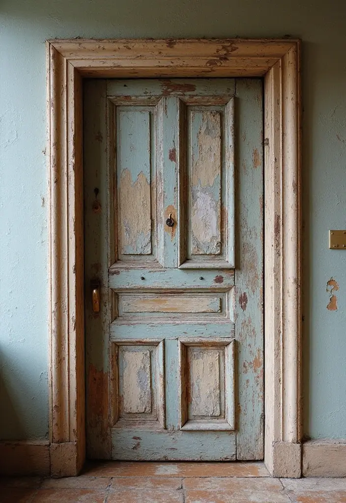 30 Bedroom Door Painting Ideas Creative & Unique 9 30 Bedroom Door Painting Ideas Creative & Unique - 8. Layered Textures