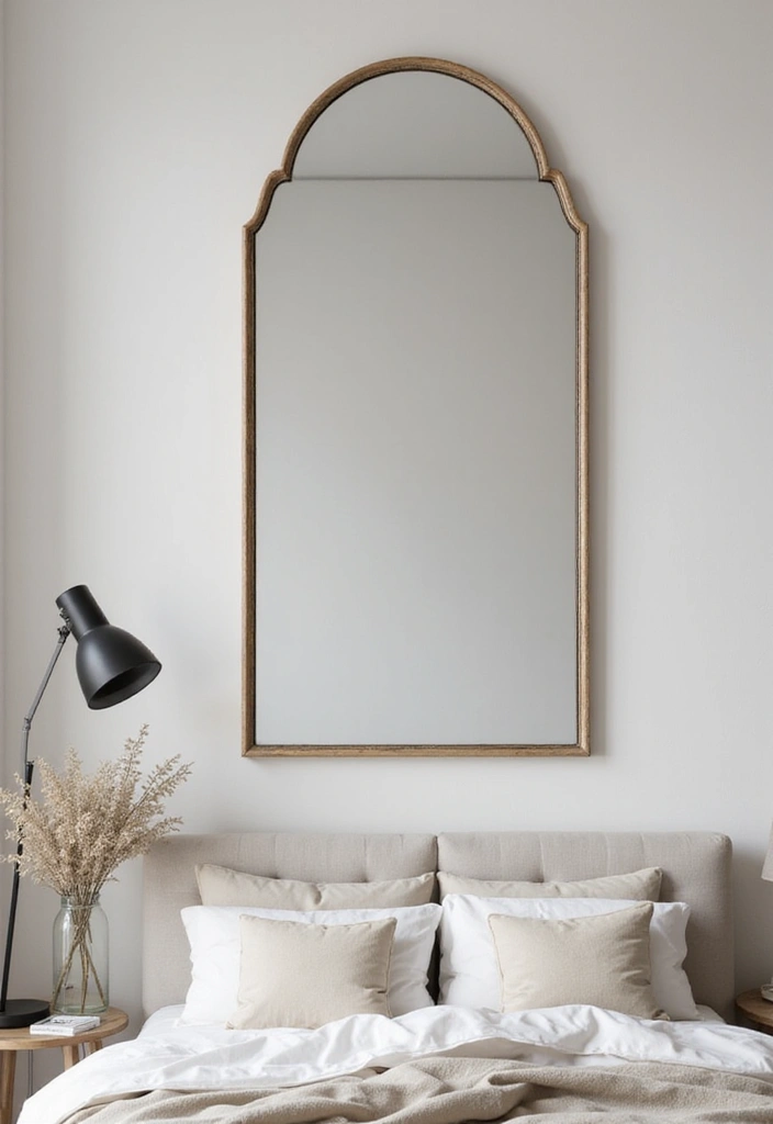 30 Bedroom Dressing Mirror Ideas That Add Light & Depth 15 30 Bedroom Dressing Mirror Ideas That Add Light & Depth - 14. Minimalistic Mirrors