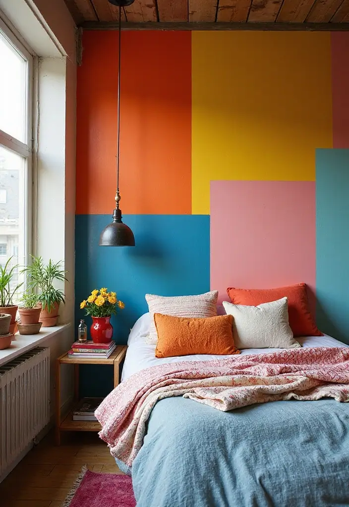 30 Bedroom Wall Paneling Ideas That Add Texture & Warmth 15 30 Bedroom Wall Paneling Ideas That Add Texture & Warmth - 14. Painted Plywood Panels