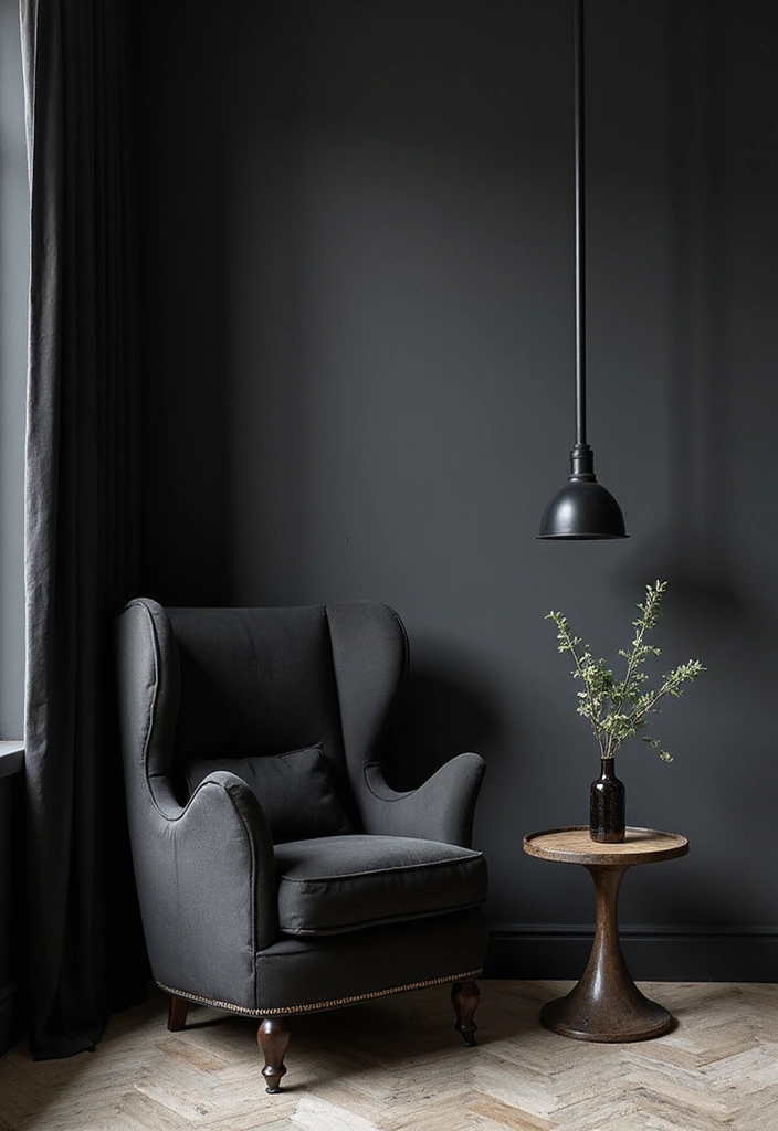 30 Black Aesthetic Bedroom Ideas That Are Sleek and Stylish 26 30 Black Aesthetic Bedroom Ideas That Are Sleek and Stylish - 25. Accent Furniture Pieces