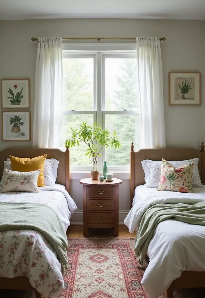 30 Brother and Sister Shared Bedroom Ideas That Balance Both Styles 11 30 Brother and Sister Shared Bedroom Ideas That Balance Both Styles - 10. Outdoor-Inspired Decor