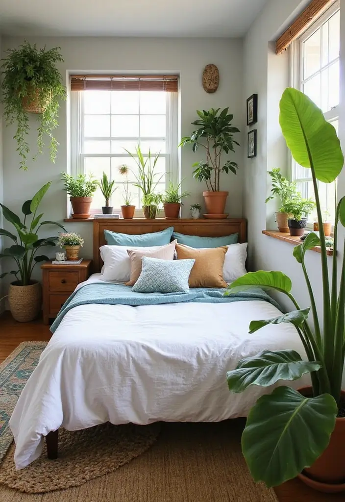30 Brother and Sister Shared Bedroom Ideas That Balance Both Styles 24 30 Brother and Sister Shared Bedroom Ideas That Balance Both Styles - 23. Indoor Nature Garden