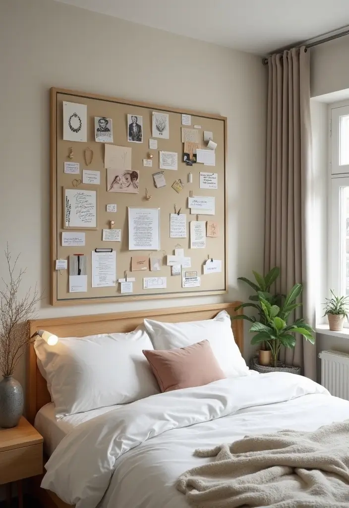 30 Brother and Sister Shared Bedroom Ideas That Balance Both Styles 30 30 Brother and Sister Shared Bedroom Ideas That Balance Both Styles - 29. Customizable Bulletin Board