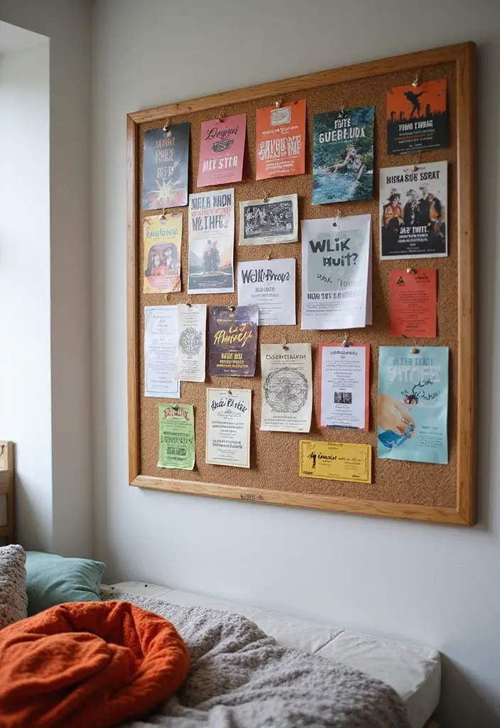 30 Cork Board Ideas for Bedroom Aesthetic That Inspire You Daily 20 30 Cork Board Ideas for Bedroom Aesthetic That Inspire You Daily - 19. Local Events Board