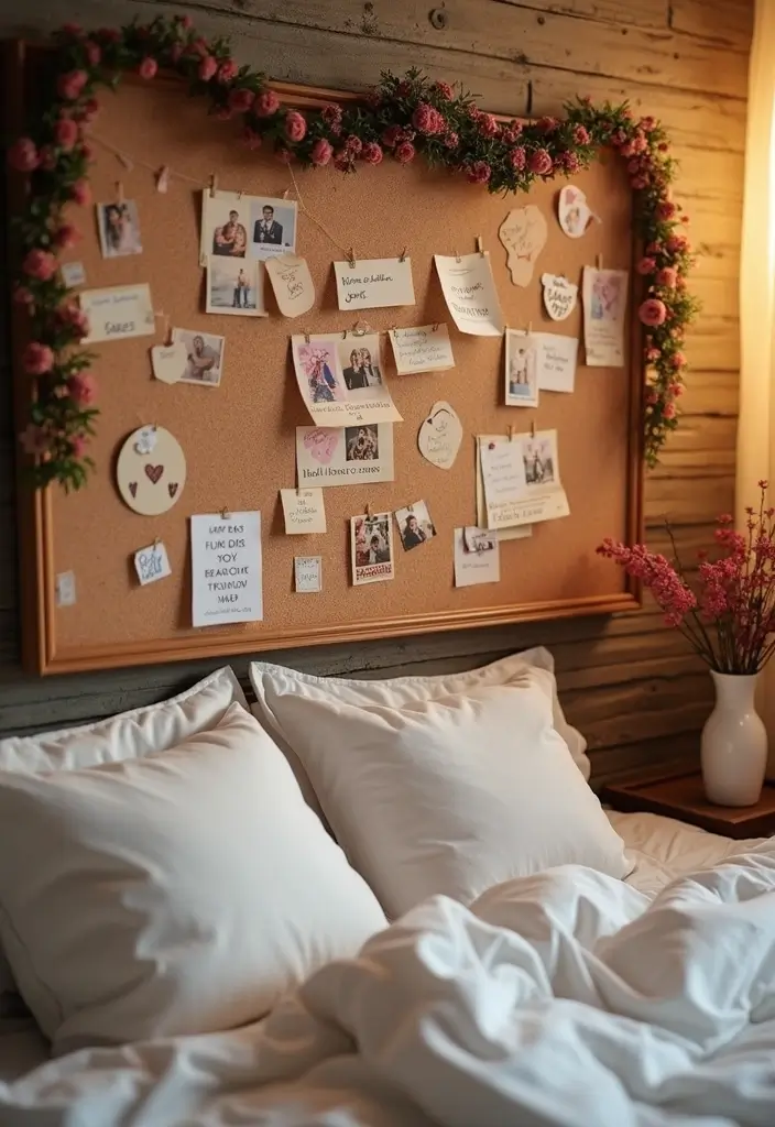 30 Cork Board Ideas for Bedroom Aesthetic That Inspire You Daily 25 30 Cork Board Ideas for Bedroom Aesthetic That Inspire You Daily - 24. Relationship Goals Board