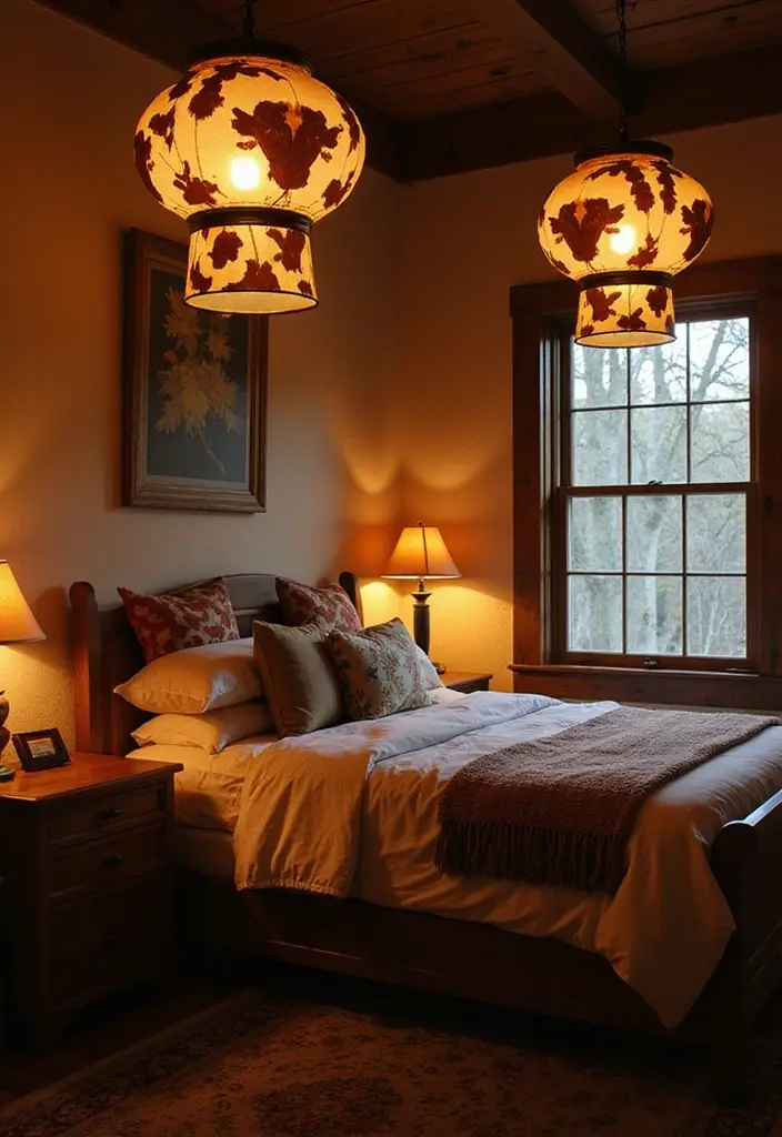 30 Cow Print Bedroom Ideas That Feel Fun & Trendy 17 30 Cow Print Bedroom Ideas That Feel Fun & Trendy - 16. Cow Print Lighting Fixtures