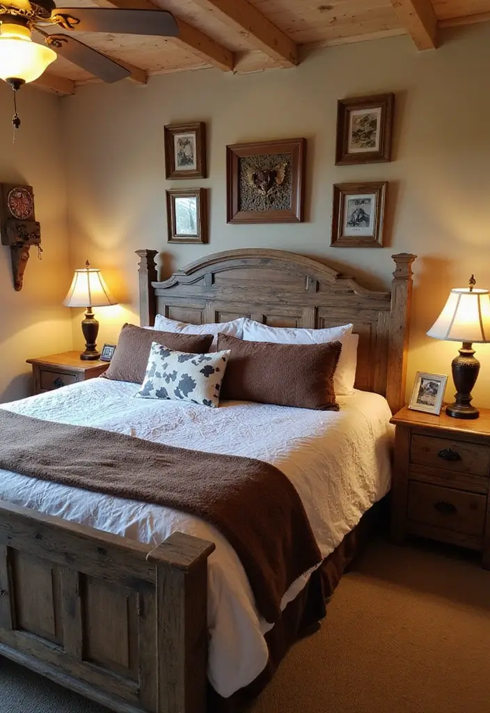 30 Cow Print Bedroom Ideas That Feel Fun & Trendy 8 30 Cow Print Bedroom Ideas That Feel Fun & Trendy - 7. Sweet Cow Print Accents