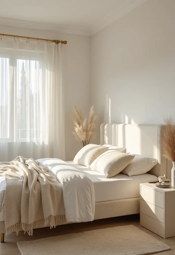 30 Cream Color Bedroom Ideas That Feel Soft, Bright & Welcoming 7 30 Cream Color Bedroom Ideas That Feel Soft, Bright & Welcoming - 6. Cream Color Furniture