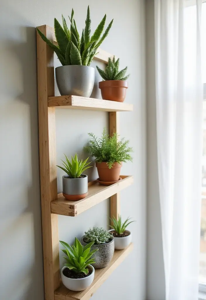 30 DIY Home Decor Easy Bedroom Craft Ideas You’ll Love Making 24 30 DIY Home Decor Easy Bedroom Craft Ideas You’ll Love Making - 23. Wall-mounted Plant Holders