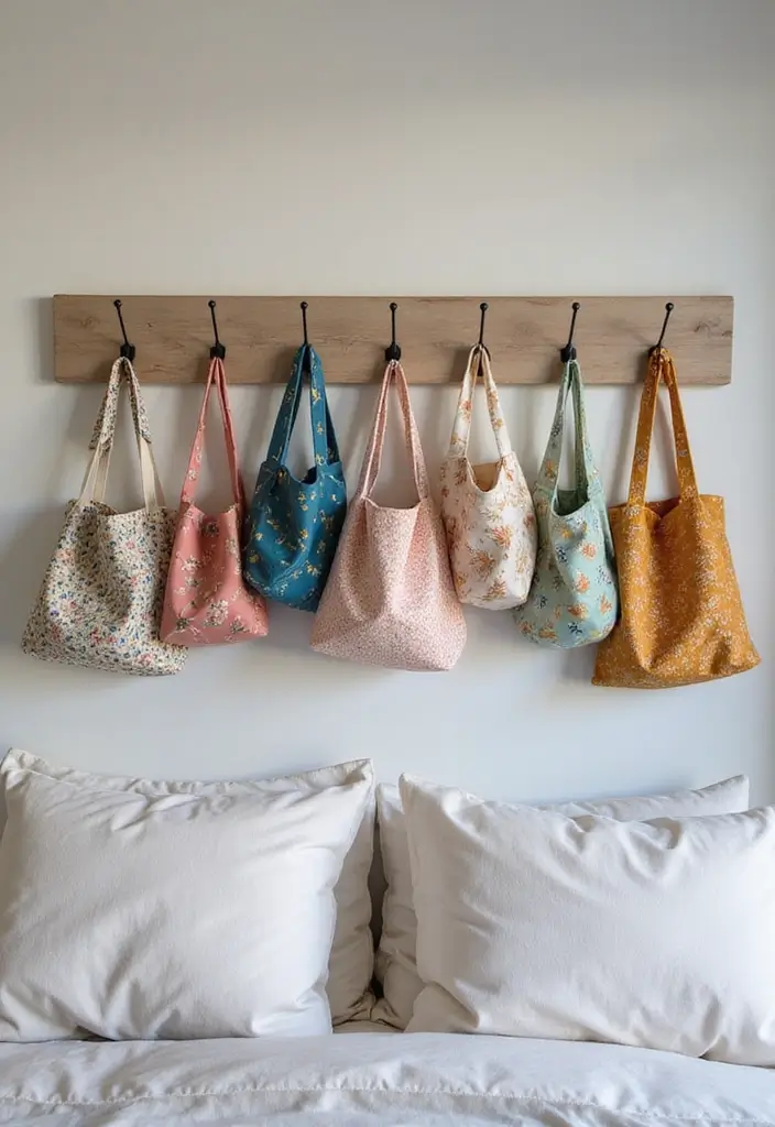 30 DIY Home Decor Easy Bedroom Craft Ideas You’ll Love Making 30 30 DIY Home Decor Easy Bedroom Craft Ideas You’ll Love Making - 29. Decorative Tote Bags