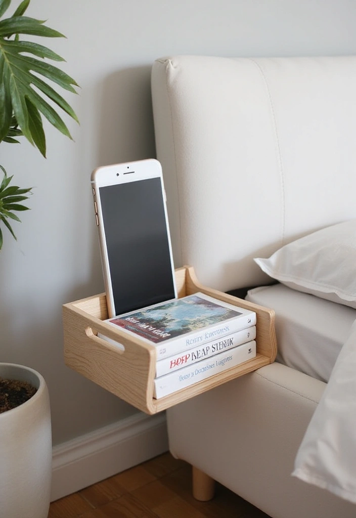 30 Organization Ideas for Bedroom That Keep Things Effortless 15 30 Organization Ideas for Bedroom That Keep Things Effortless - 14. Bedside Caddy