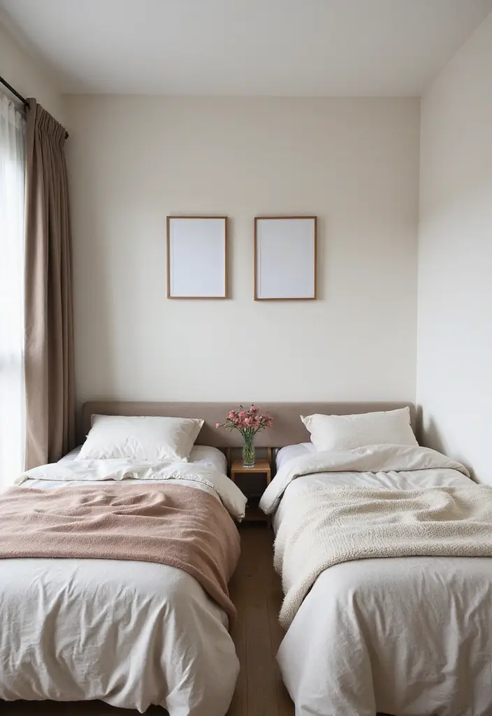 30 Teen Boys Shared Bedroom Ideas That Are Functional and Cool 19 30 Teen Boys Shared Bedroom Ideas That Are Functional and Cool - 18. Minimalistic Approach