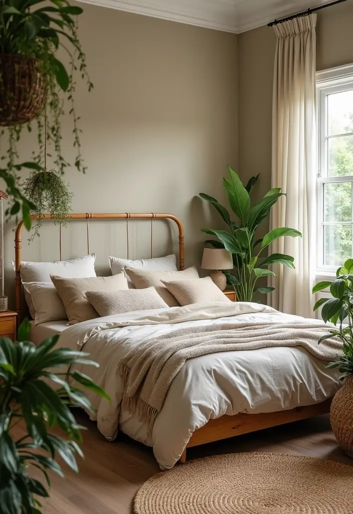 30 Teen Boys Shared Bedroom Ideas That Are Functional and Cool 22 30 Teen Boys Shared Bedroom Ideas That Are Functional and Cool - 21. Nature-Inspired Decor