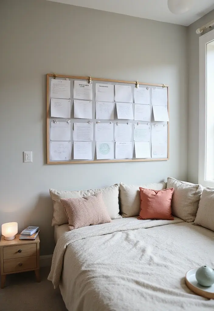 30 Teen Boys Shared Bedroom Ideas That Are Functional and Cool 28 30 Teen Boys Shared Bedroom Ideas That Are Functional and Cool - 27. Shared Calendar Board