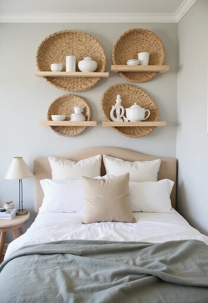 30 Teen Boys Shared Bedroom Ideas That Are Functional and Cool 31 30 Teen Boys Shared Bedroom Ideas That Are Functional and Cool - 30. Wall-Mounted Baskets