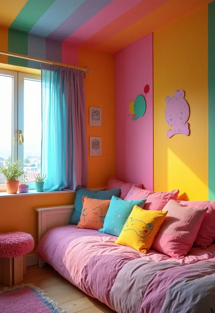 30 Toca Boca Big Family House Ideas Bedroom That Feel Fun & Cozy 2 30 Toca Boca Big Family House Ideas Bedroom That Feel Fun & Cozy - 1. Rainbow Dreams